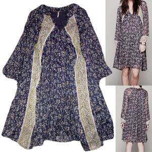 FREE PEOPLE Melody Laughter Dress size XS EUC E6885